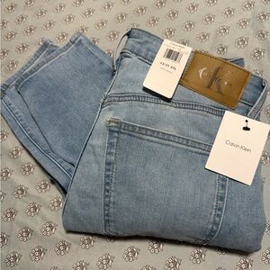 Calvin Klein new Robin's Egg Blue Denim